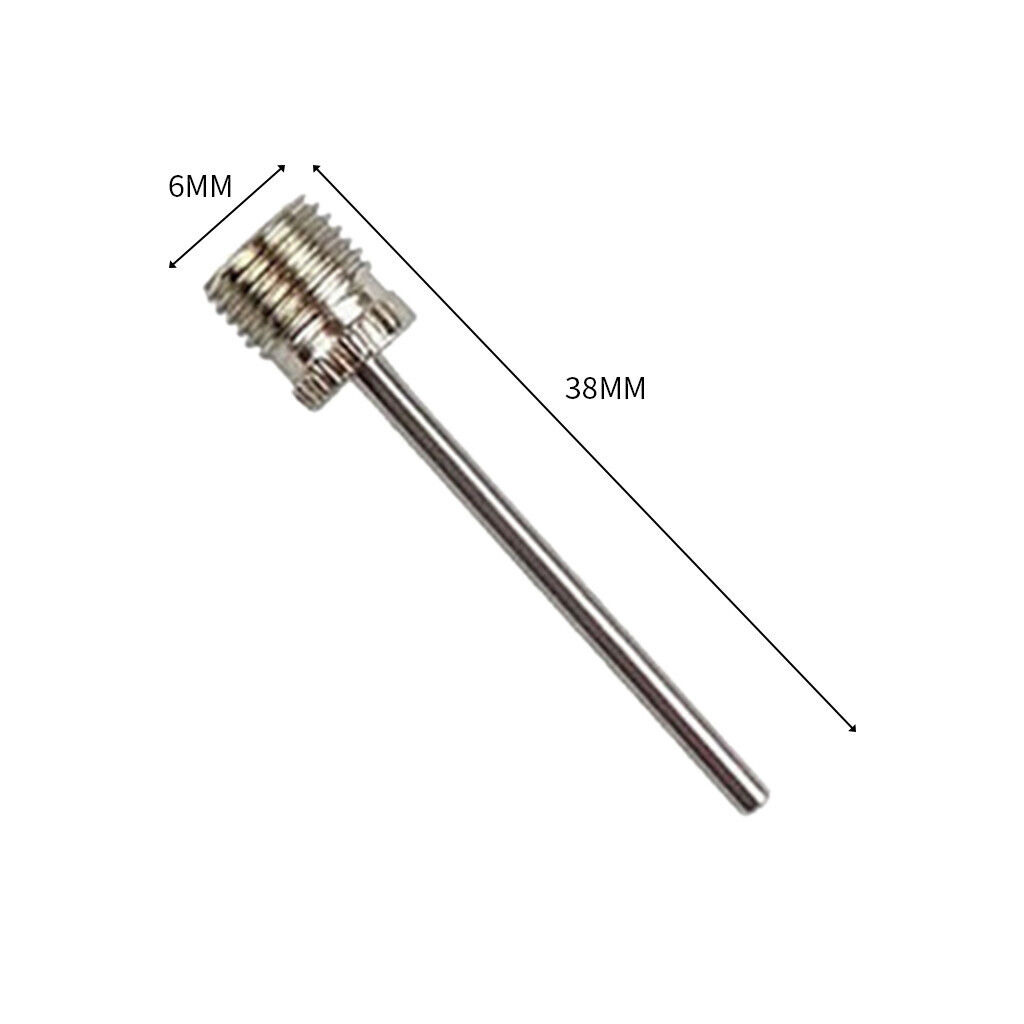 Steel Sport Inflating Gas Needle Pin For Football Ball Air Pump Useful Props - Fresh Stock Dated December 2025