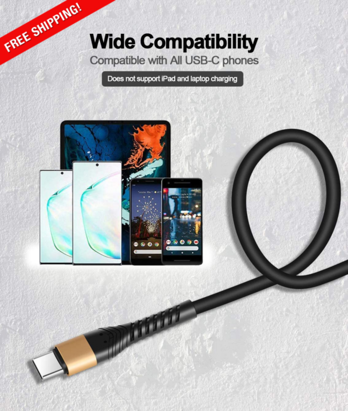 ICSEIO USB Type C Cable 10ft,Extra Long 2Pack 10Foot USB C Cable USB A 2.0 to S9 - Fresh Stock Dated February 2026