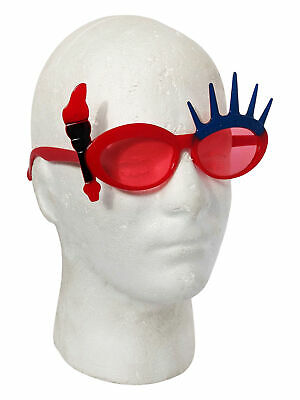 Statue Of Liberty Sunglasses Lady USA New York America Patriotic Glasses Crown - Fresh Stock Dated December 2025