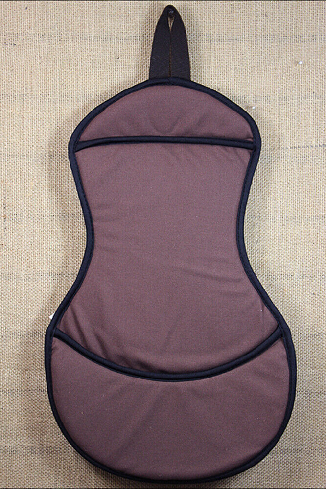 U-Hilason Western Horse Tack Fleece Saddle Seat Cover Brown Foam Padded - Fresh Stock Dated December 2025