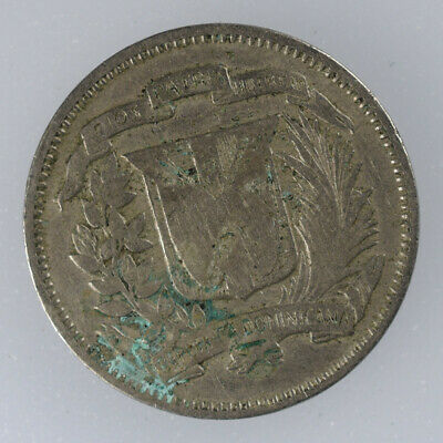 Dominican Republic 5 Centavos 1937 Inv#C041-332 - Fresh Stock Dated December 2025