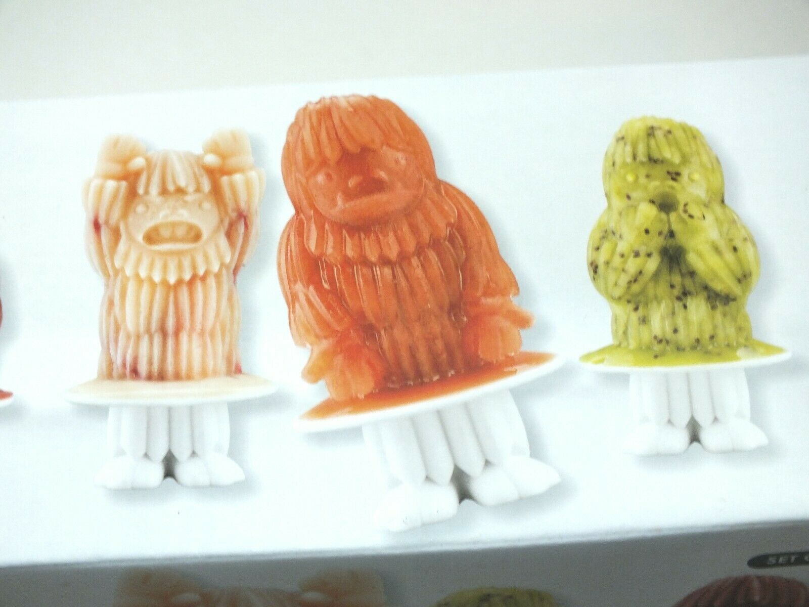 Tovolo Yeti Pop Molds Silicone Popsicle 4 Molds with Stand Halloween Monster - Fresh Stock Dated February 2026