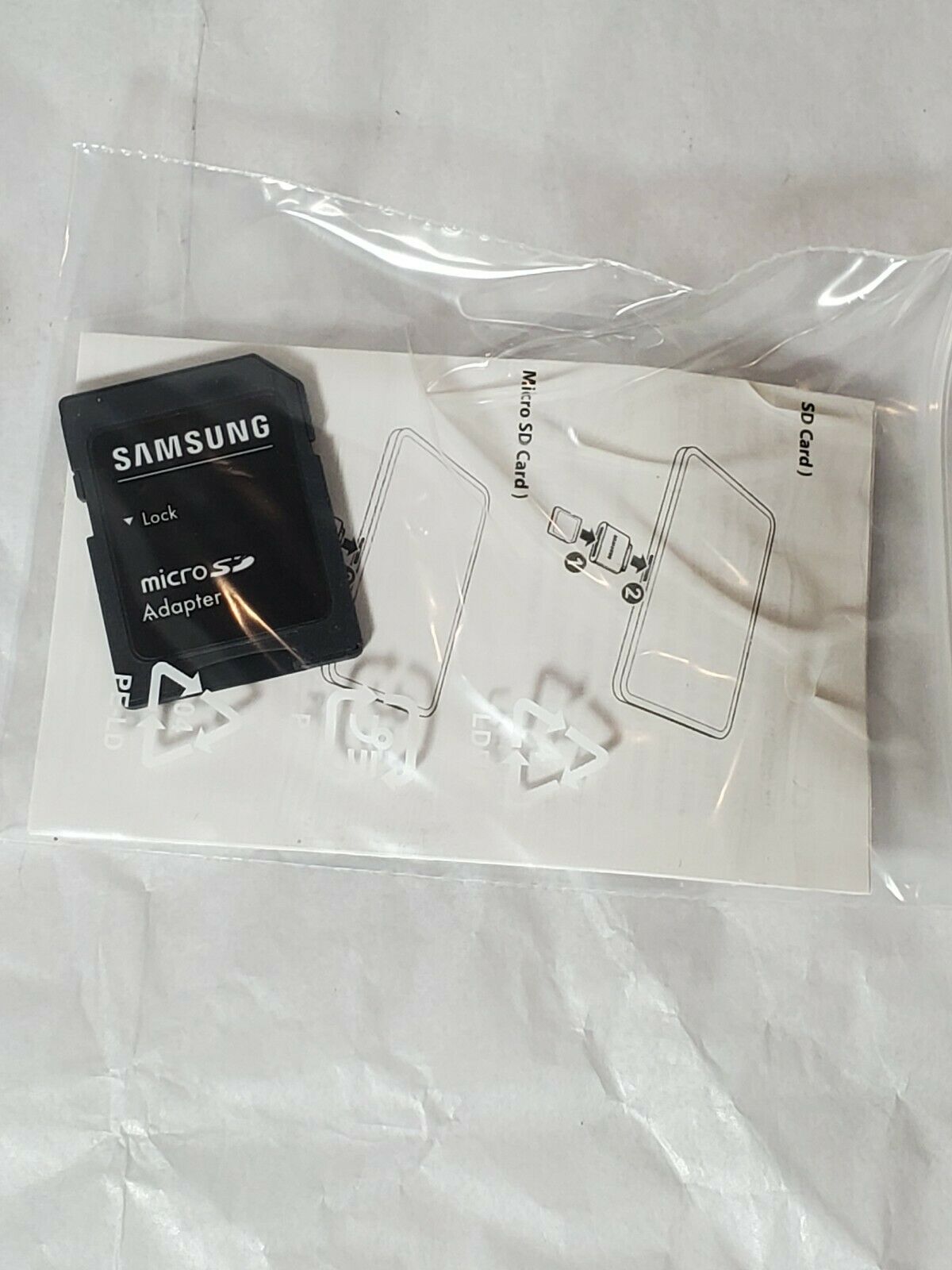 OEM SAMSUNG GALAXY TABLET SD CARD READER PLUS w/Adaptor EPL-1PREBEGXAR  P30-PIN - Fresh Stock Dated February 2026