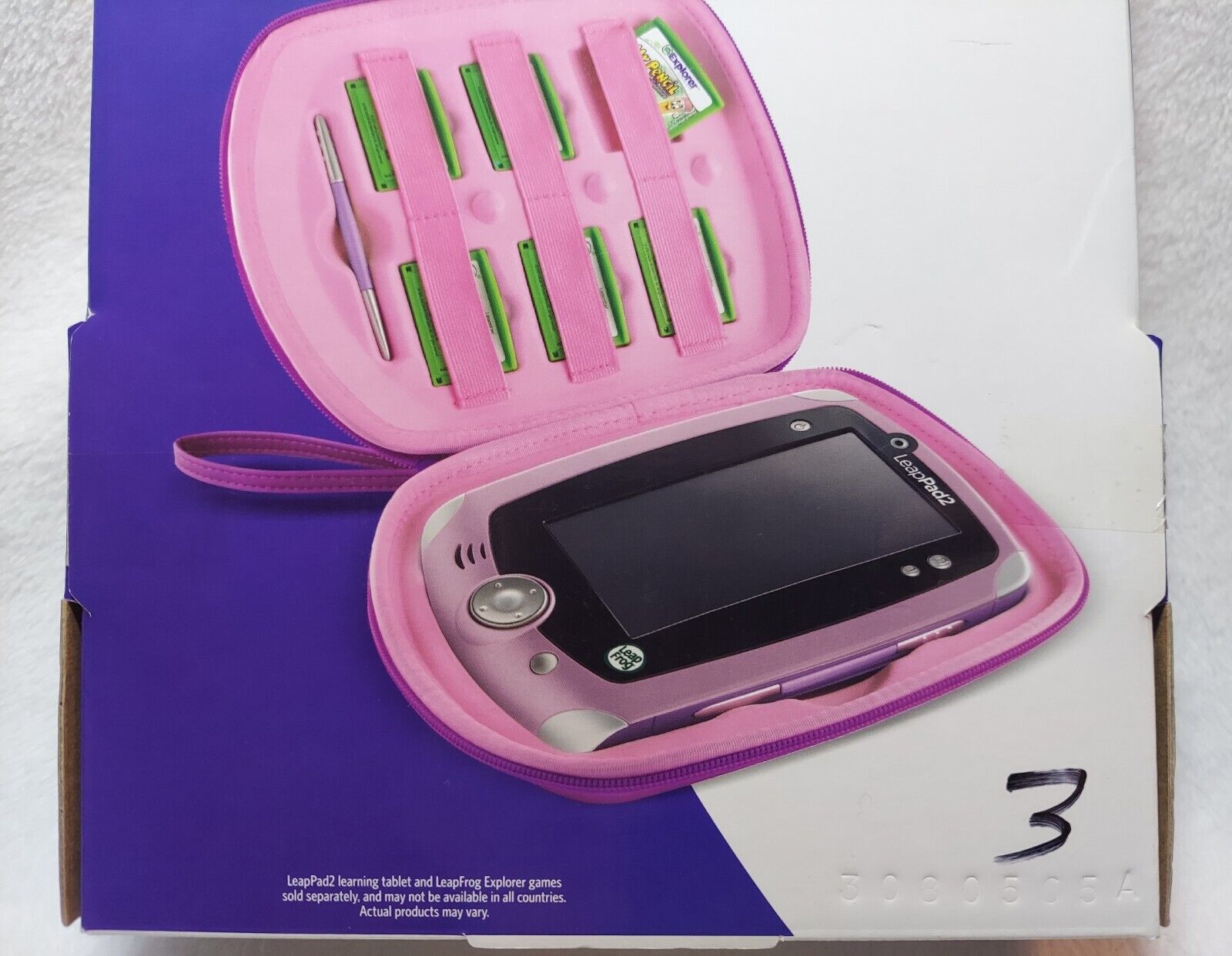 LeapFrog  Leap Pad 1, 2 Hello Kitty Carrying Case Holds 6 Cartridges, New NIB - Fresh Stock Dated February 2026