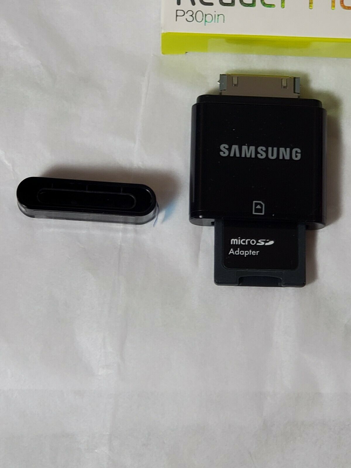 OEM SAMSUNG GALAXY TABLET SD CARD READER PLUS w/Adaptor EPL-1PREBEGXAR  P30-PIN - Fresh Stock Dated February 2026