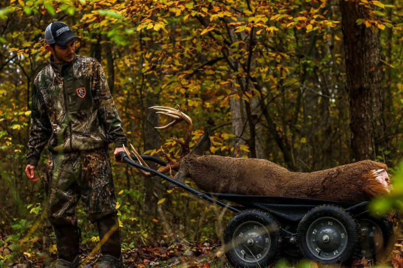 Hawk Crawler 500 Lb. Capacity Foldable Multi Use Deer Game Recovery Cart NEW - Fresh Stock Dated December 2025