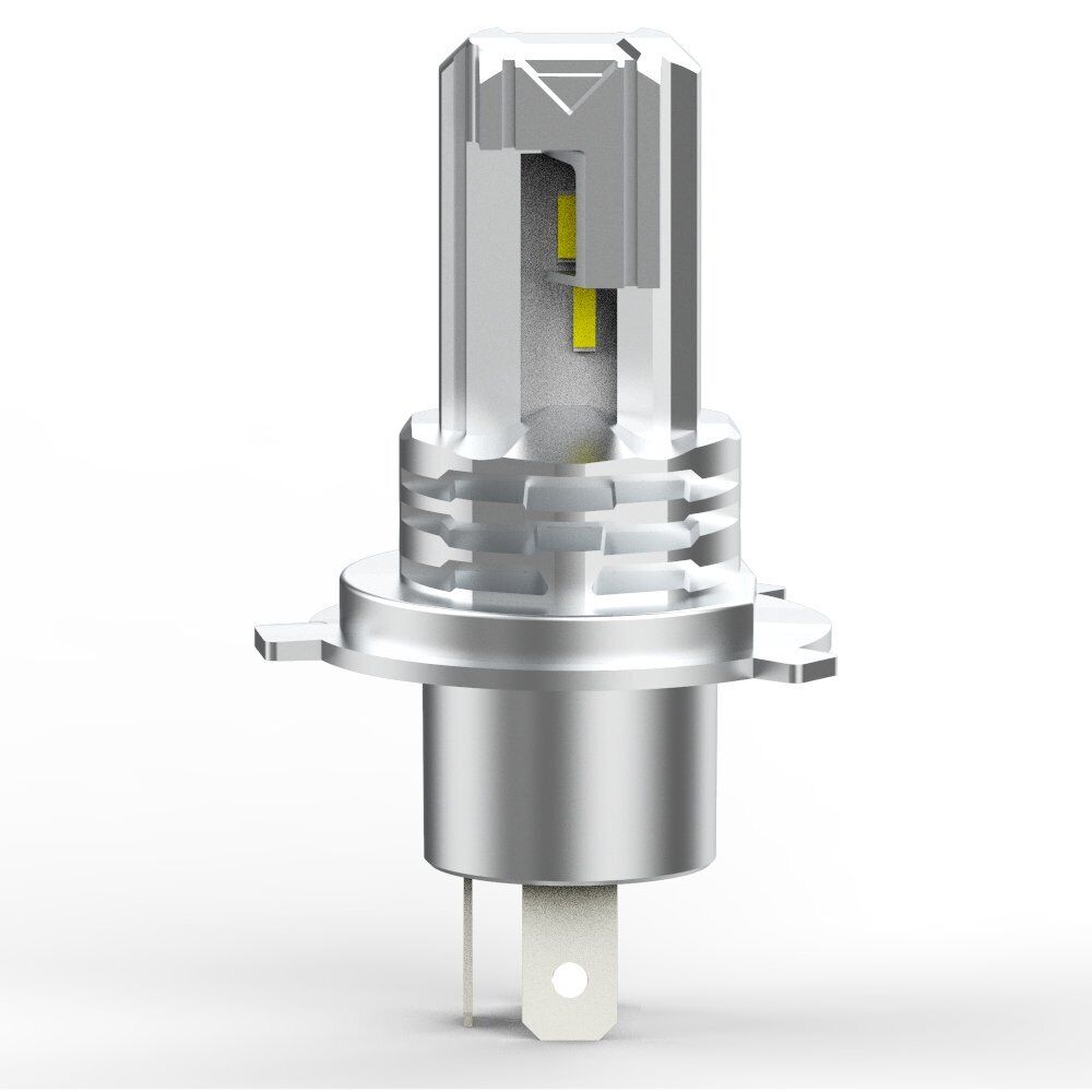 NEW Auxito Motorcycle H4 9003 LED Headlight High Low Beam 6000K Bulb Noiseless - Fresh Stock Dated March 2026