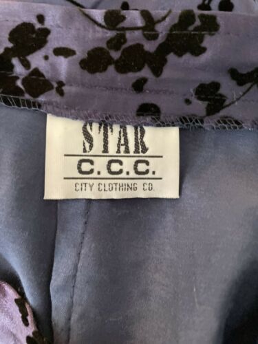 Vintage 90s Y2K Purple Black Maxi Skirt 7 - Fresh Stock Dated February 2026