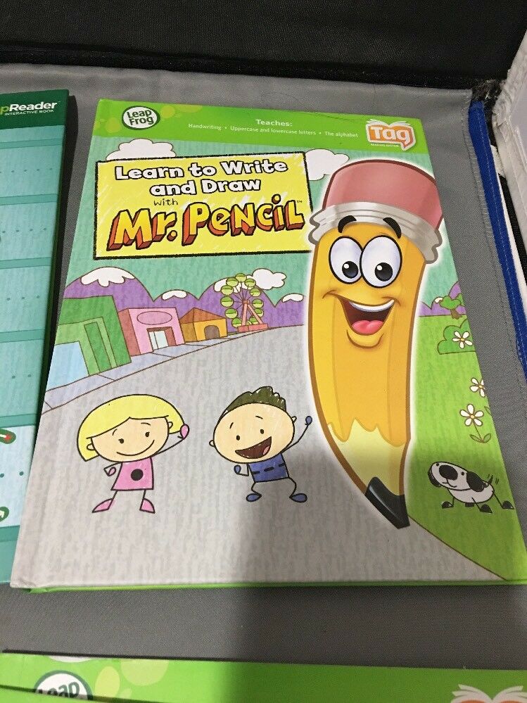 LeapFrog Write and Draw Activity Set Mr. Pencil ,read & Write & 3 Long Vowels Bo - Fresh Stock Dated February 2026