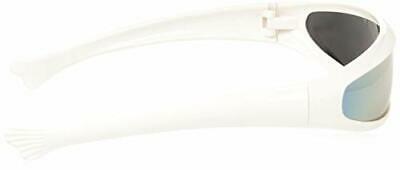 White Cyborg Glasses Cyclops Futuristic Future Star Trek Rave Cyborg White - Fresh Stock Dated February 2026