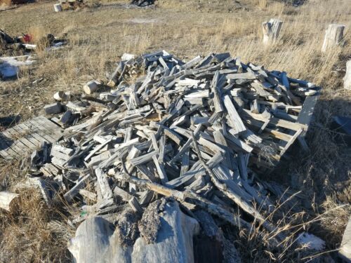 Big Heavy Box, 65+ LBS Better Assorted Hand Split Firewood. Dry. Elm, Poplar, Co - Fresh Stock Dated December 2025