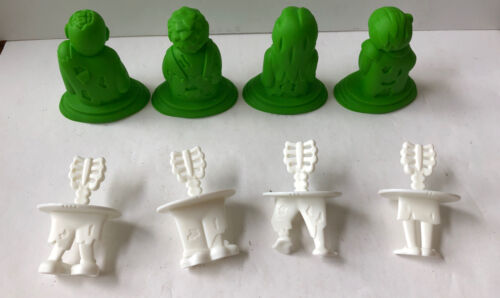 Tovolo zombie Ice pop Candy mold Lot  of 4 Popsicles￼ Halloween Zombie Party - Fresh Stock Dated February 2026