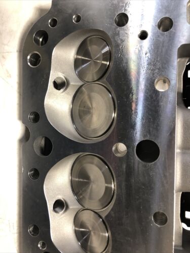 Flo-Tek 1200-HRSB-505S Assembled SBC Aluminum Head, Straight Plug - Fresh Stock Dated February 2026