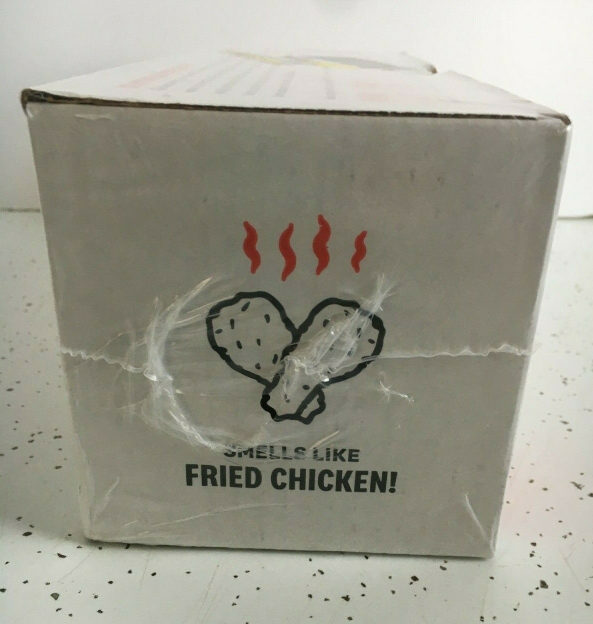New Sealed KFC Enviro-Log Fried Chicken Scented Fire Log - Fresh Stock Dated December 2025