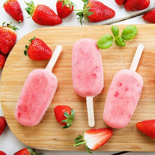 Cell Popsicle Molds Silicone DIY Frozen Ice Lolly Pop Maker & Wooden Sticks USA - Fresh Stock Dated February 2026