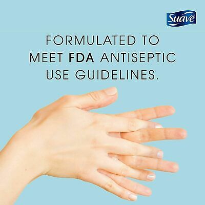Suave Hand Sanitizer Gel Kills 99.9% of Germs, Unscented, 8 FL OZ - Fresh Stock Dated February 2026