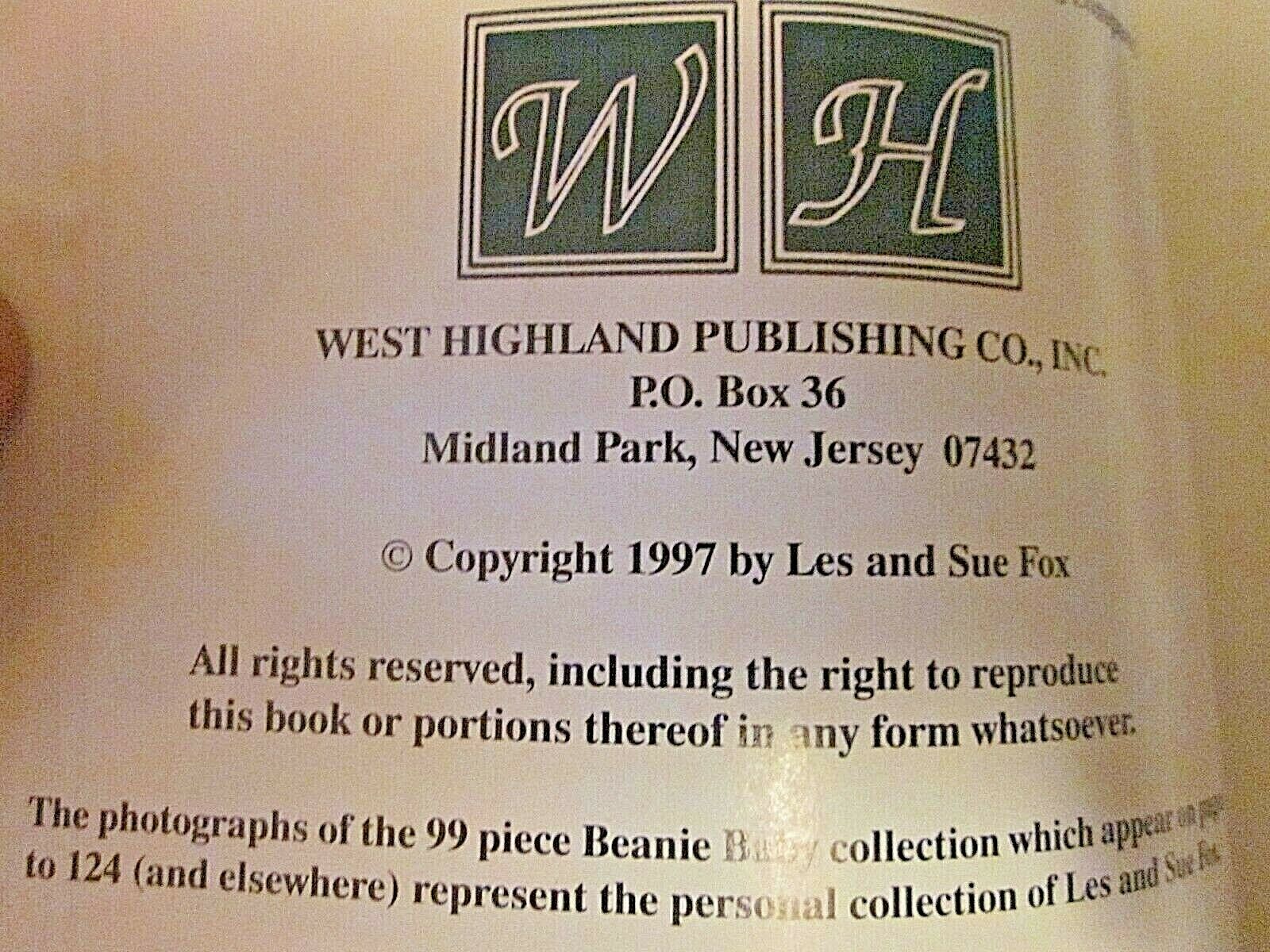 The Beanie Baby Handbook by Les and Sue Fox - Beanie Babies - 1997 - VGC - Fresh Stock Dated December 2025