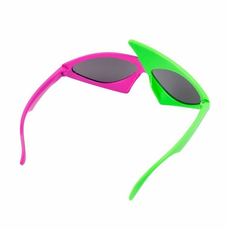Kids Novelty Sunglasses Funny Glasses Party Costume Asymmetric Triangle Children - Fresh Stock Dated February 2026