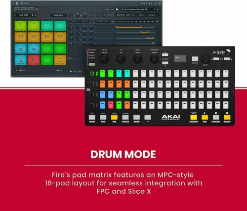 AKAI Professional Fire (Controller Only) – USB MIDI Controller for FL Studio - Fresh Stock Dated February 2026