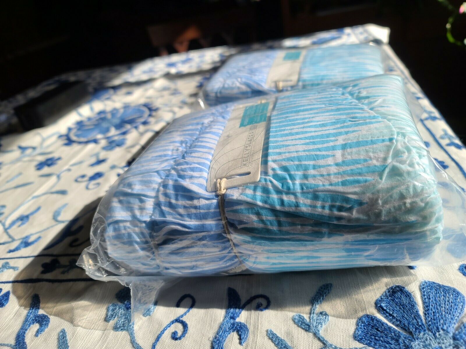 NEW Kelly Slater Pottery Barn Teen Organic Trestles Pillow Sham - set of 2 - Fresh Stock Dated December 2025