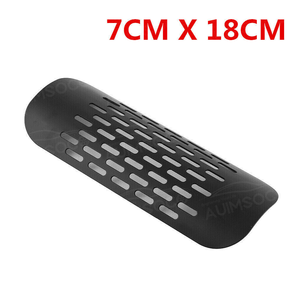 Motorcycle Universal Black Exhaust Muffler Pipe Heat Shield Cover Heel Guard - Fresh Stock Dated February 2026