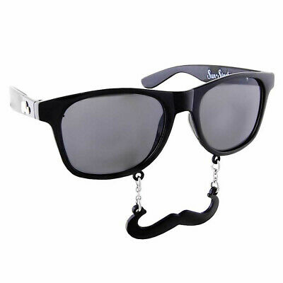 Sunstache Moustache Sunglasses (Choose Your Style) Shades Costume Accessory - Fresh Stock Dated February 2026