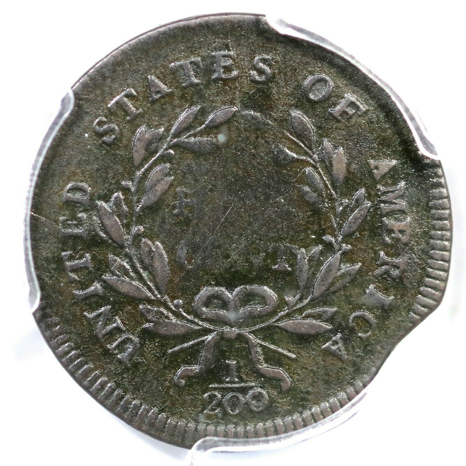 1795 C-2b R-5+ PCGS VF Details Punctuated Date Liberty Cap Half Cent Coin 1/2c - Fresh Stock Dated February 2026