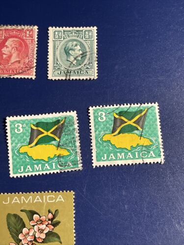 JAMAICA  1927- 1973 Various 7 Pcs Stamps, Used,VF, See Photos - Fresh Stock Dated December 2025