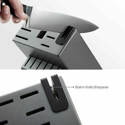 McCook MC25A Knife Sets,15 Pieces German Stainless Steel Kitchen Knife Block ... - Fresh Stock Dated December 2025