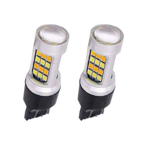 2x White Amber Switchback 42 LED Turn Signal Light Bulb For 2002-14 Honda ST1300 - Fresh Stock Dated February 2026