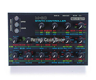 Stereoping CE-1 M-80 Midi Controller for Roland MKS-80 Vintage Synth - Fresh Stock Dated February 2026