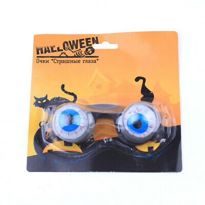 Funny Joke Horror Drop Out Droopy Bulging Eyeball Glasses Fun Accessory Boggle - Fresh Stock Dated February 2026