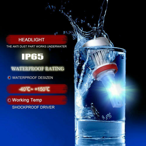 Ice Blue Projector LED Headlight Bulb For Honda CBR600RR 05-2019 CBR300 15-2018 - Fresh Stock Dated February 2026