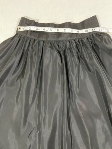 Vintage Jessica Gunnies Full Skirt Black Midi Size 7 USA Made Acetate - Fresh Stock Dated February 2026
