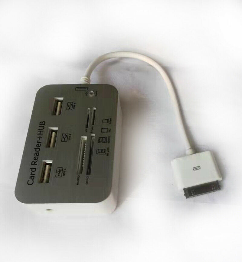 Ipad Combo Connection Kit Card reader & HUB For Apple ipad1 2 series - Fresh Stock Dated February 2026