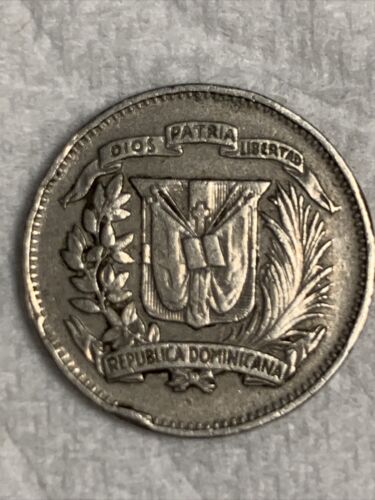 Dominican Republic 1975 10 Centavos Native Princes KM 19A Foreign World Coin - Fresh Stock Dated February 2026