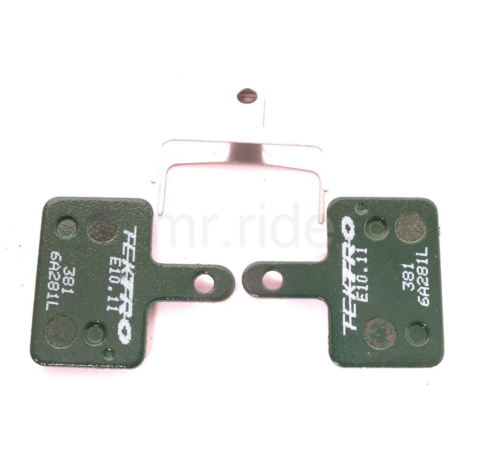 1/2Pr,Tektro Bike E10.11 Disc Brake Pads w/ Spring for Shimano Deore/M575/M395 - Fresh Stock Dated February 2026