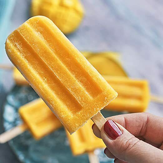 Popsicle Molds,10 Cavities Popsicle Mold,Reusable Silicone Molds Ice Pop Molds - Fresh Stock Dated February 2026