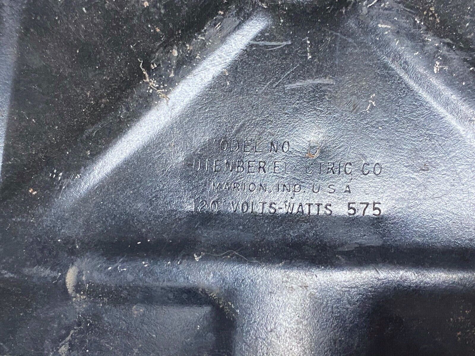 Antique Art Deco Green Hot Plate Warmer Camping Single Burner Vintage - Fresh Stock Dated February 2026