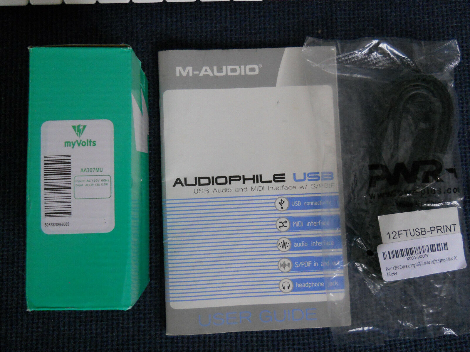 M-Audio Ozone MIDI Silver, EXCELLENT + Manual & NEW adapter& Midi Cables 9- - Fresh Stock Dated February 2026