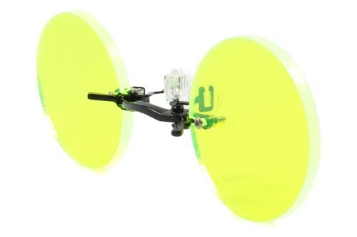 Pince Nez Round Gothic Steampunk Neon Green Costume Rave Cosplay Sun Glasses - Fresh Stock Dated February 2026