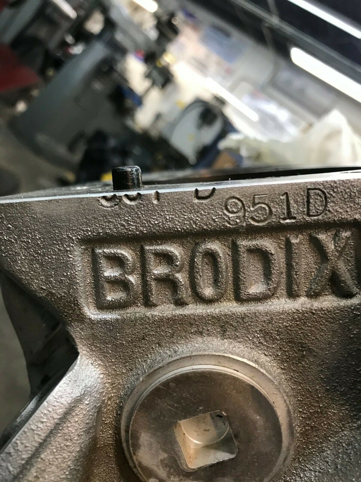 USED BRODIX LIGHT WEIGHT SMALL BLOCK CHEVY BLOCK - Fresh Stock Dated February 2026