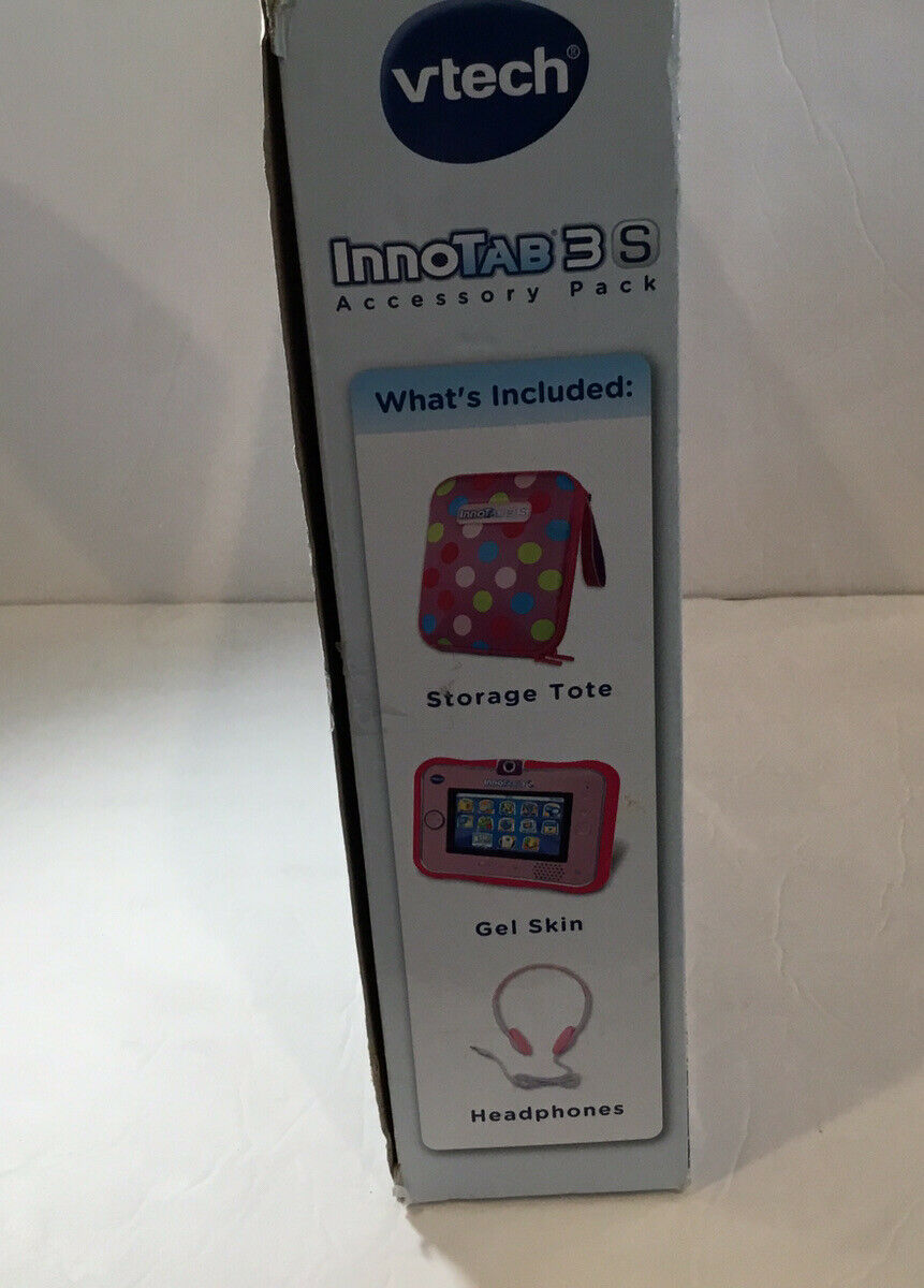 Innotab 3S Assessory Pack Storage Tote Gel Skin Headphones New In Box - Fresh Stock Dated December 2025