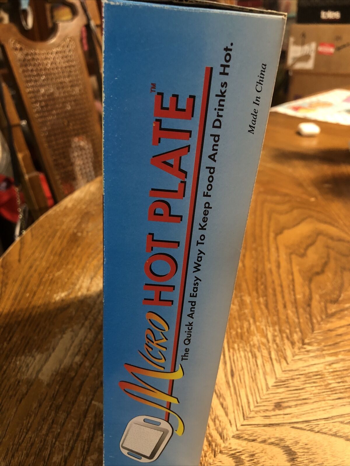 Micro Hot Plate Thermal Insulating Stone ~ Keeps Food Hot ~ Handles Stay Cool - Fresh Stock Dated February 2026