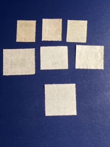 JAMAICA  1927- 1973 Various 7 Pcs Stamps, Used,VF, See Photos - Fresh Stock Dated December 2025