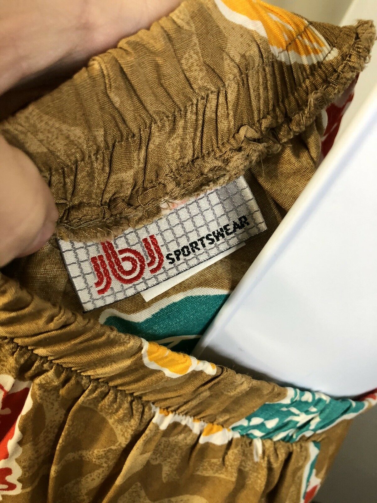 Vintage JBJ Sportswear Skirt Brown Fall Leaves A-line Size 14 - Fresh Stock Dated December 2025