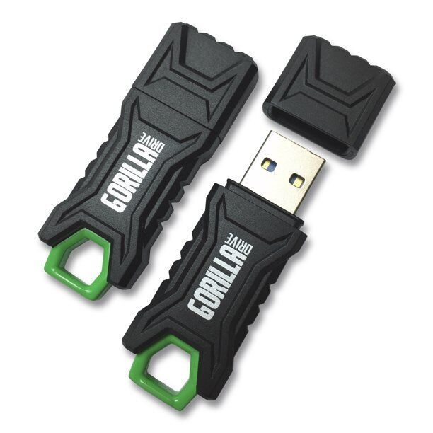 Gorilla 256GB USB Flash Drive 3.0 Durable Impact Water Resistant Fast Heavy Duty - Fresh Stock Dated February 2026