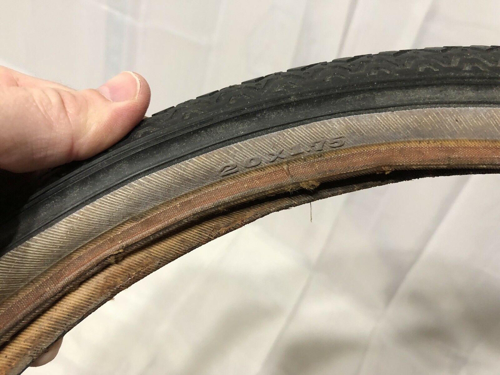 MITSUBOSHI COMP RAMP TIRE 20 X 1.75 OLD SCHOOL BMX COMPETITION FREESTYLE - Fresh Stock Dated December 2025