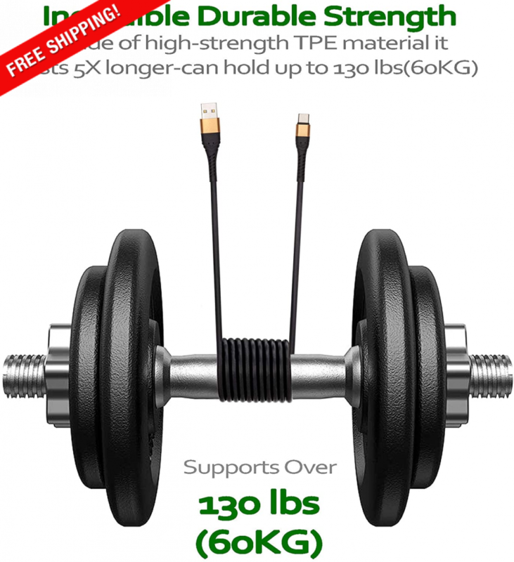 ICSEIO USB Type C Cable 10ft,Extra Long 2Pack 10Foot USB C Cable USB A 2.0 to S9 - Fresh Stock Dated February 2026