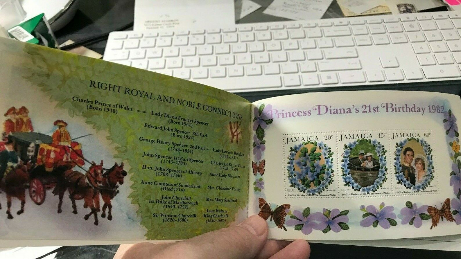 JAMAICA Sg#SB17 Princess Diana's 21st Birthday Complete Booklet MNH OG XF 12-149 - Fresh Stock Dated December 2025